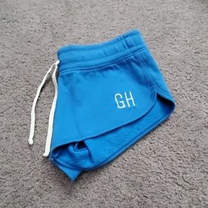 Gilly Hicks blue sweatpant shorts